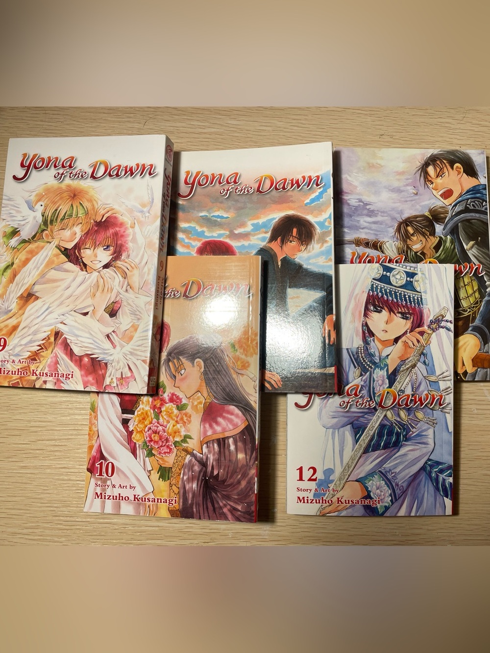 Yona of the Dawn Manga Volumes 9-13